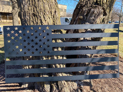 US FLAG - Single Layer - Multiple Colors - Prismatic Metal