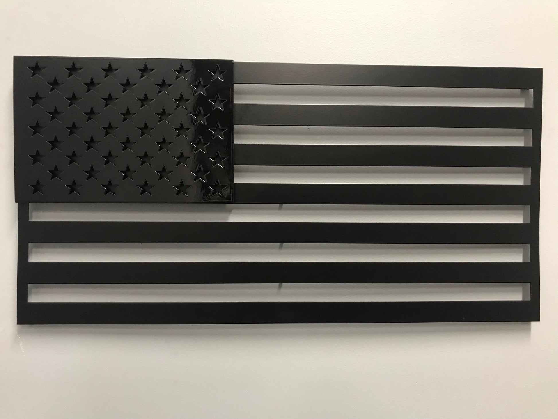US FLAG - Stars On Stripes - Prismatic Metal
