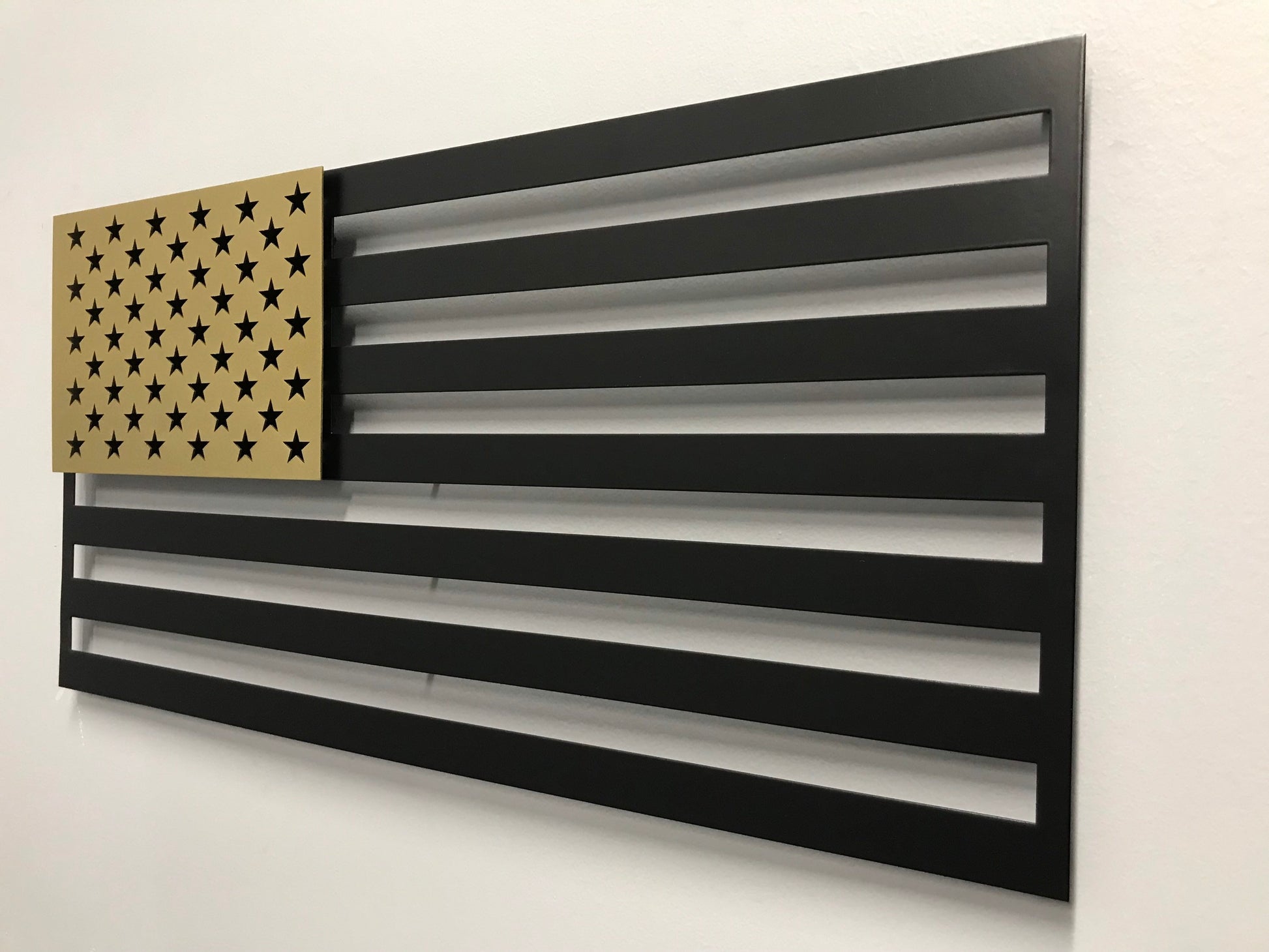 US FLAG - Stars On Stripes - Prismatic Metal