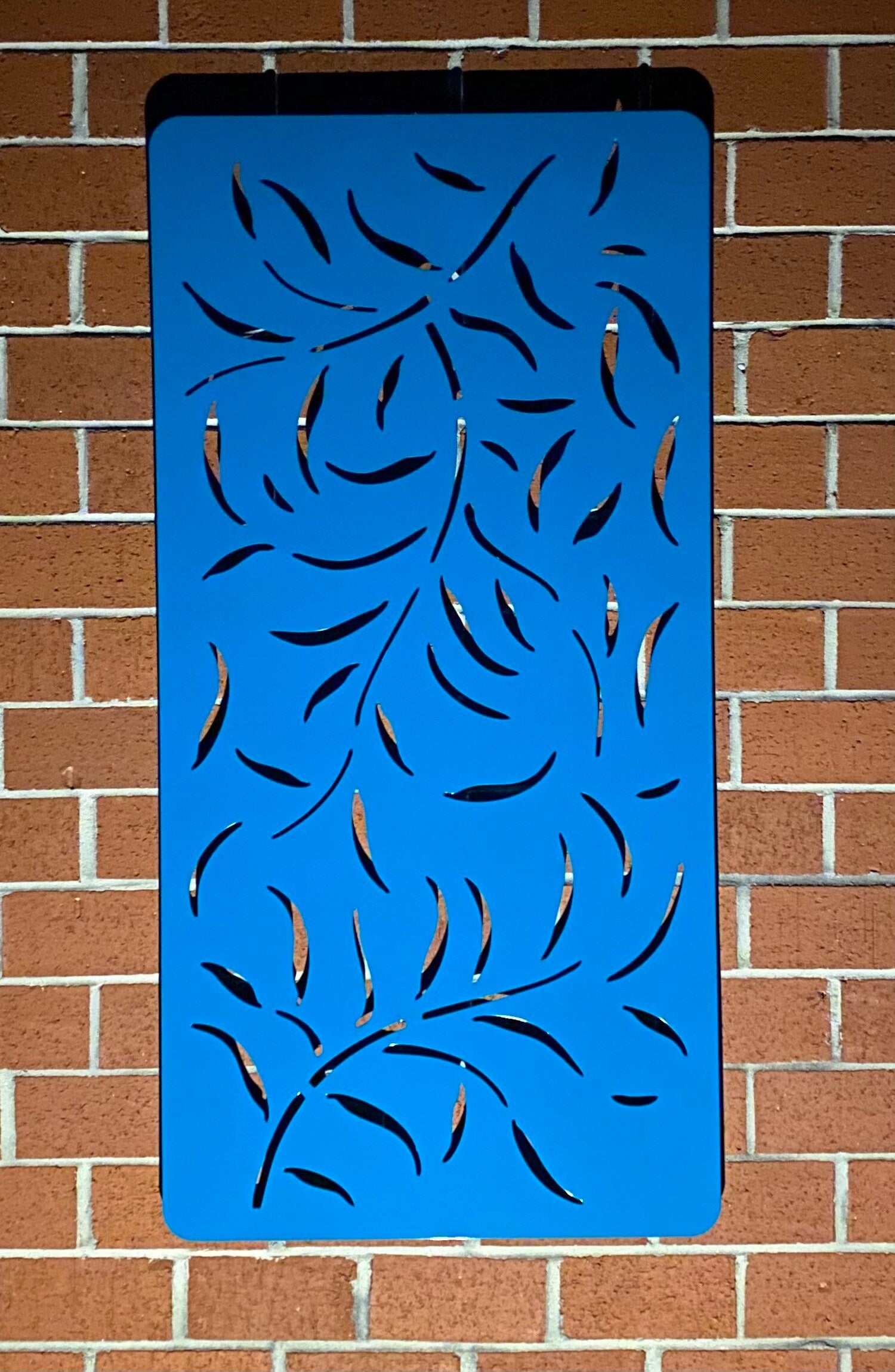 Wall Accent/Privacy Panel - 48" x 24" - 16 DESIGNS - Prismatic Metal