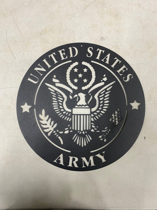 US Army Insignia - Prismatic Metal