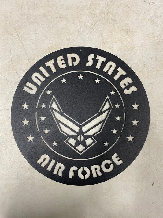 US Airforce Insignia - Prismatic Metal