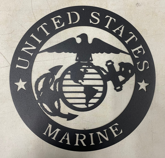 US Marine Corps Insignia - Prismatic Metal